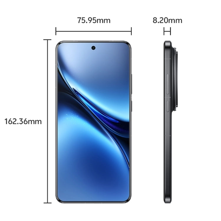 Vivo X200 Pro, 12 GB + 256 GB, Face ID / Identificación de huellas